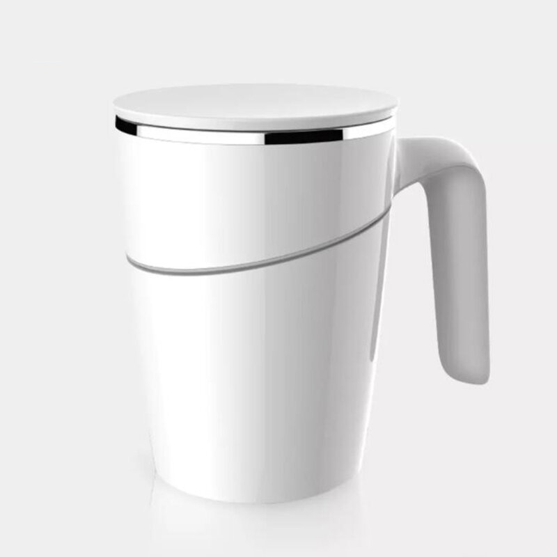 XIAOMI Fiu Elegant Cup 470ml Stainless Double Safe Splash Proof Leakproof Innovative Magic Nonslip Sucker Pouring Cup For Office
