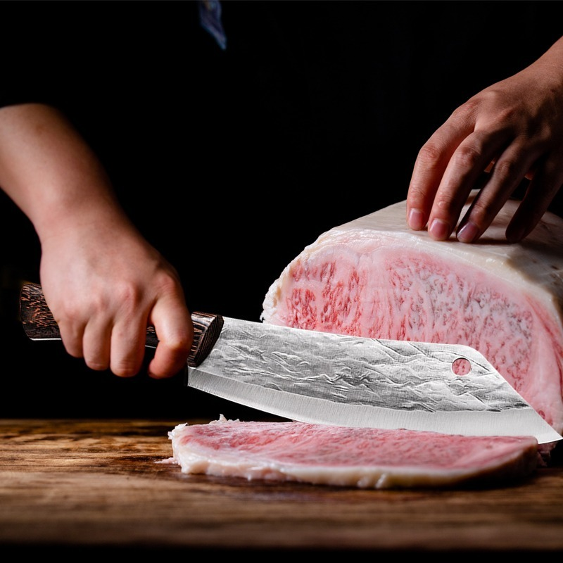 Gesmeed Uitbenen Mes Roestvrij Staal Koksmes Slagersmes Vlees Hakken Mes Keukenmes Snijden Mes Koken Gereedschap