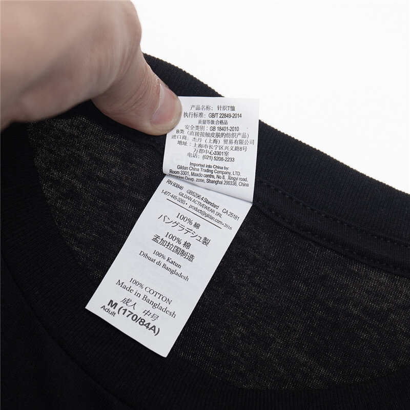 Camiseta con estampado de letras para hombre y mujer, Tops informales de alta calidad de algodón, Top de marca de lujo