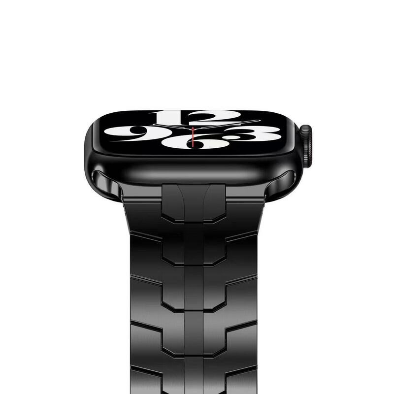 Correa de acero inoxidable para Apple Watch, pulsera para iWatch Series 6, 5, 4 SE, de 44mm, 42mm, 40mm y 38mm, 7, 45mm, 41mm