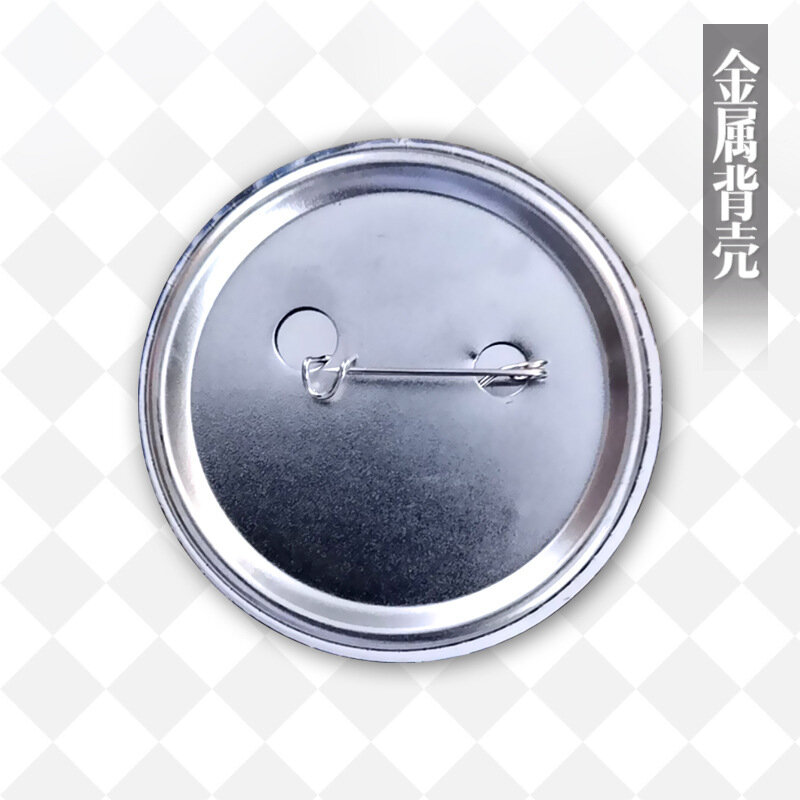 Pin de broche de impacto Genshin para Cosplay, insignia Ganyu Xiao Zhongli, accesorios para ropa, mochila, regalo de decoración, 58mm