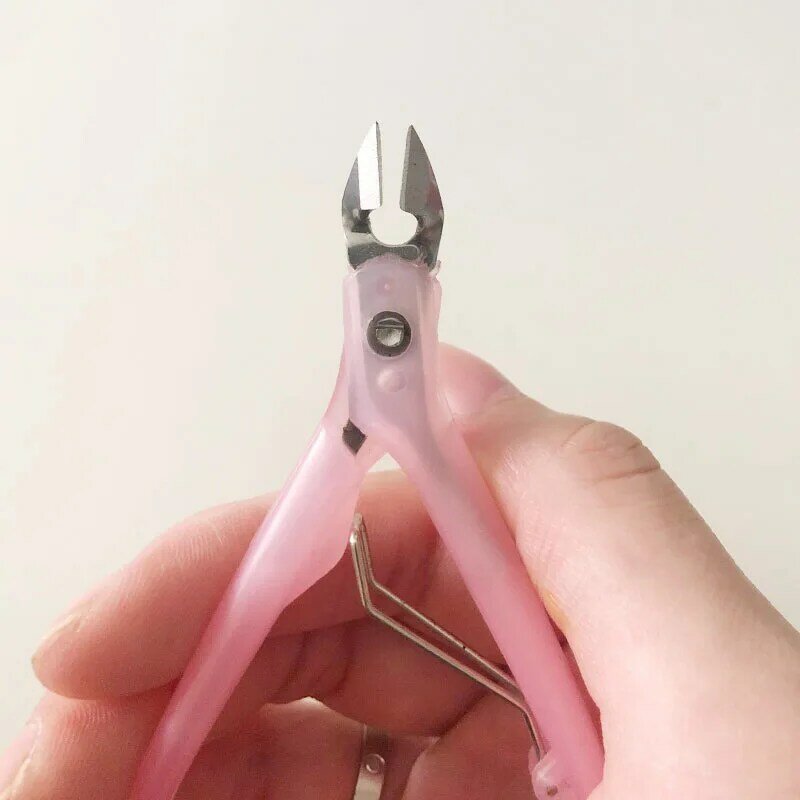 ABS Handle Toenail Ingrown Nail Art Cuticle Nipper Clipper Edge Cutter Manicure Scissor Plier Tool Pedicure Dead Skin Remover
