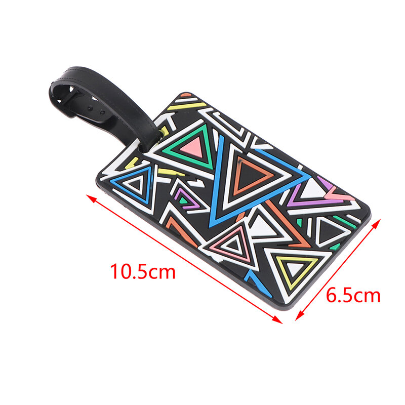 New Suitcase Color Pattern Luggage Tags design ID Tag Luggage Label Address Holder Identifier Label travel Accessories
