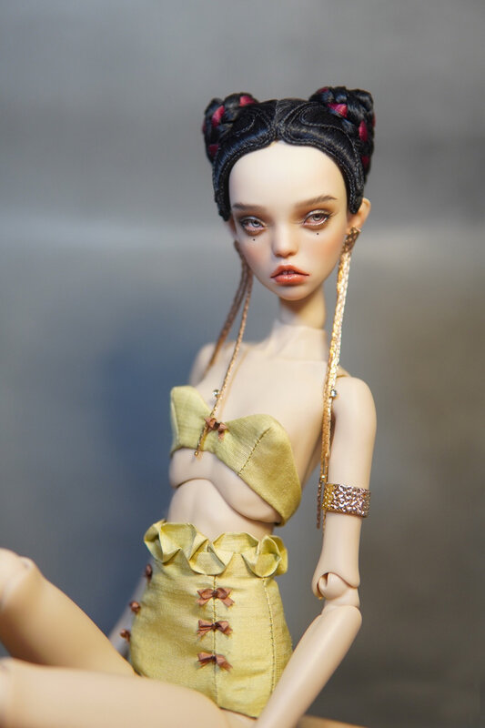 BJD-puppe 1/4 EIN geburtstagsgeschenk Hohe Qualität Gelenk puppet Spielzeug geschenk Dolly Modell nude Sammlung