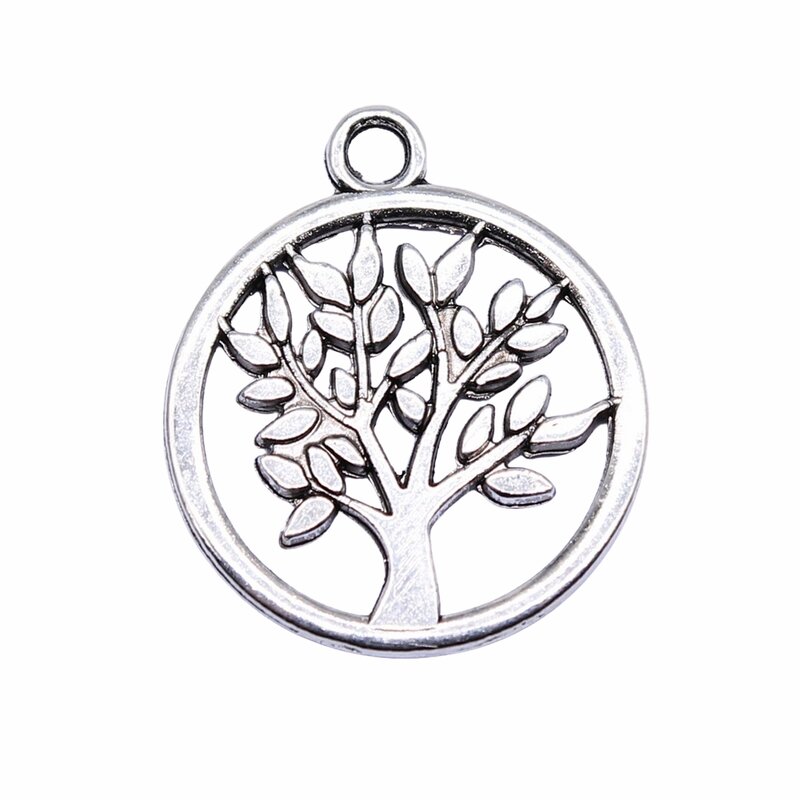 20pcs/lot Tree of Life DIY Charms Wholesale Charm Pendant for Jewelry Making Bracelet Necklace DIY Accessories Handmade Craft