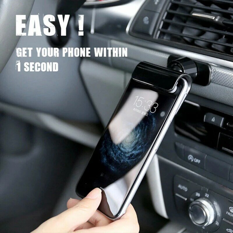 Universal Car Phone Holder Gravity Car Navigation Stand Multifunction Phone Holder for 7 Inch 360 Degree Phone Bracket Paste Typ