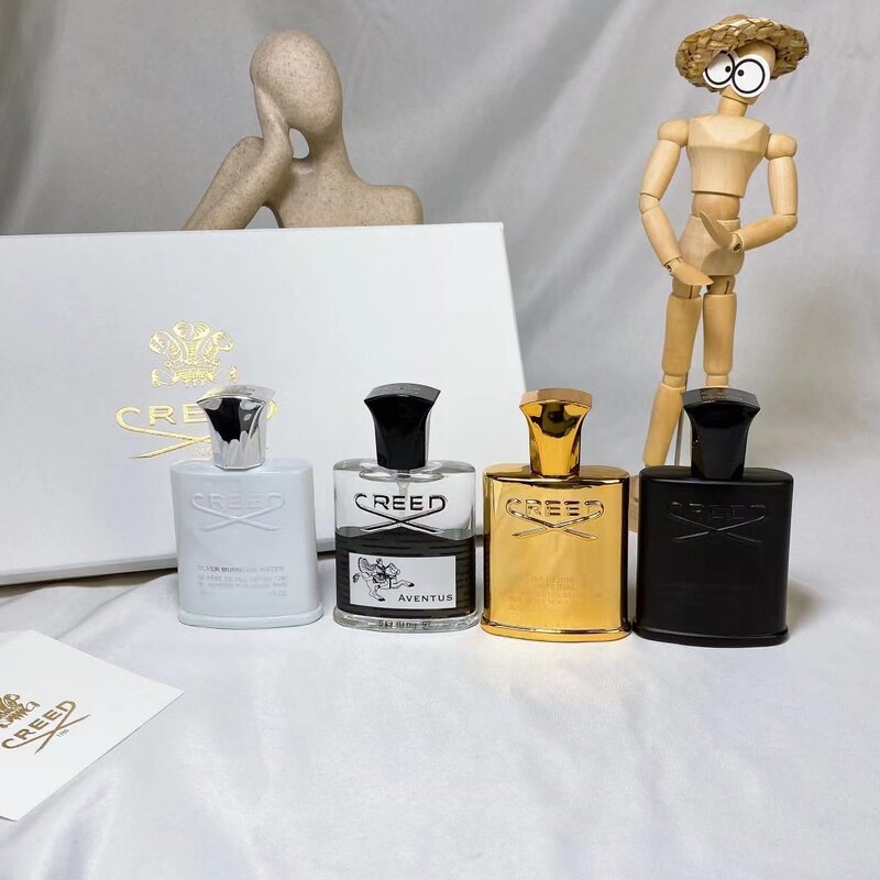 Parfum Pria Creed Set Creed Aventus Green Irish Tweed Body Spray Cologne untuk Pria Parfum untuk Pria Original