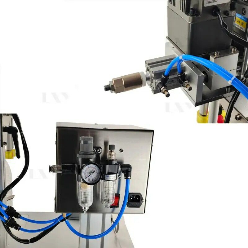 Desktop Automatic Capping Machine Trigge Cap Capper Twist Sealing Plastic Glass Dropper Sprayer Lid Free Shipping