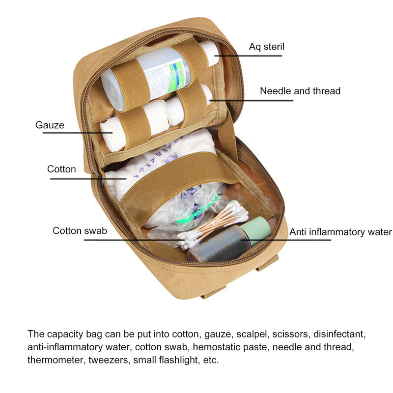 Облегченная модульная система переноса данных, сумка первой помощи для выживания, поясной рюкзак, уличный медицинский комплект
