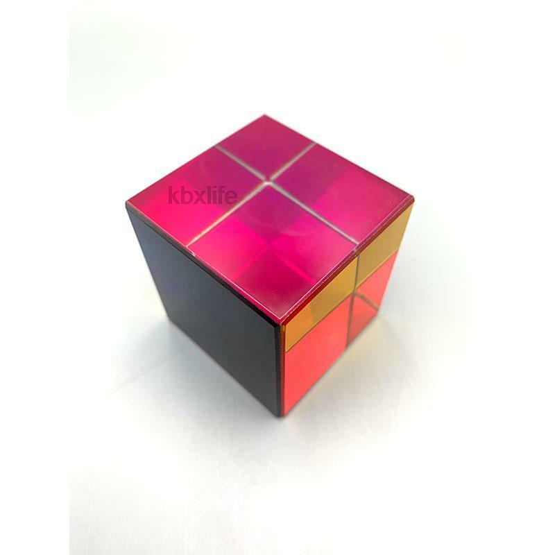 Cubo de mezcla de colores, 50mm (2 pulgadas), para casa u oficina, STEM dcor/STEAM Toys, Cubo de aprendizaje de ciencia, cesta de Pascua, embutidor