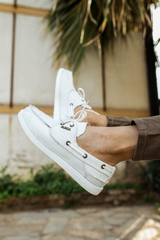 Men's Sneaker Seasonal Linen Shoes 008 White