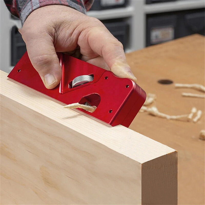 Kit de cuchillas de corte biselado para carpintería, Kit de herramientas manuales para aplanar madera, plano de mano para esquinas y bordes cónicos de 45 grados