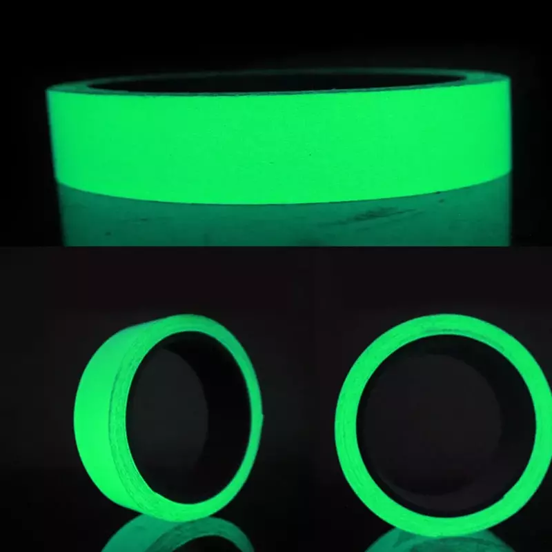 All Size Luminous Tape Self-adhesive Warning Tape Night Vision Glow In Dark Safety Security Home Decoration Luminous Tapes
