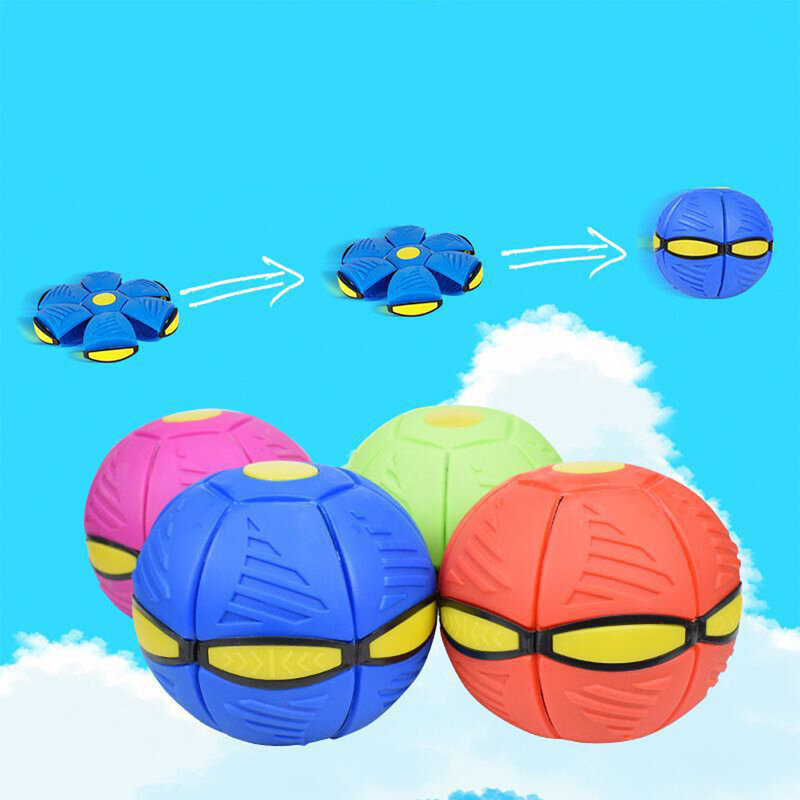 LED Fliegen UFO Flache UFO Ball mit LED Licht Spielzeug kinder Outdoor Garten Basketball Spiele kinder Outdoor Spielzeug