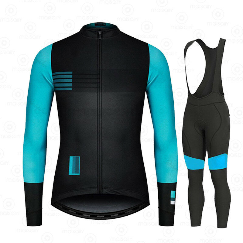 Spring Cycling Jersey 2022 Raphaful New Bike Tops Autumn Long Sleeve Clothing Ciclismo Bicycle Clothes Triathlon Cycling Set