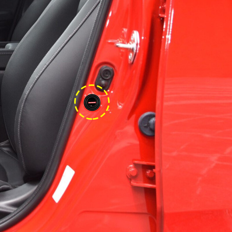 4 шт., амортизирующие наклейки для дверей автомобиля Mazda 323