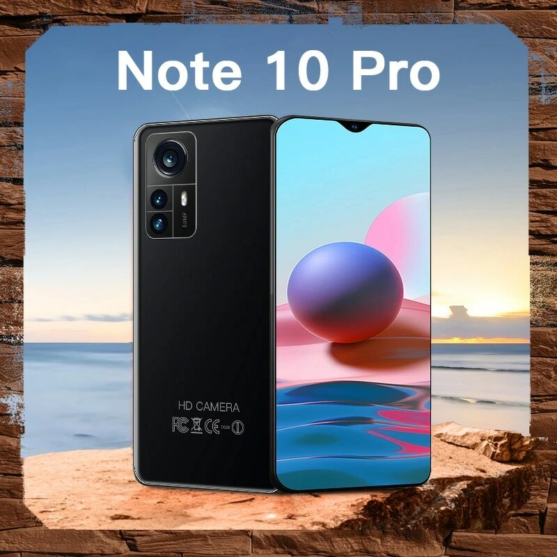 Original Note 10 Pro Smartphone Android 6.7 inch 16GB 512GB celular Unlocked Mobile Phones smartphones Global Version 5G Phone