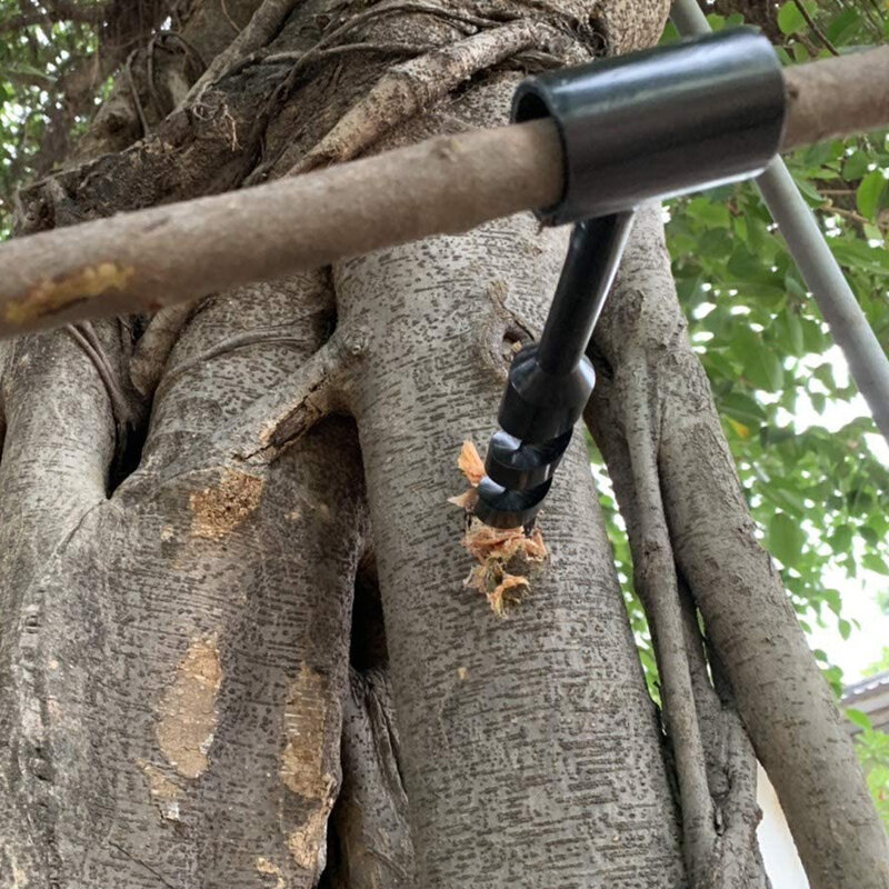 Ręczny Auger Bushcraft ręczny klucz ślimakowy narzędzia do wiercenia w drewnie i ręczny wykrawacz otworów Multitool Outdoor Survival świder ślimakowy