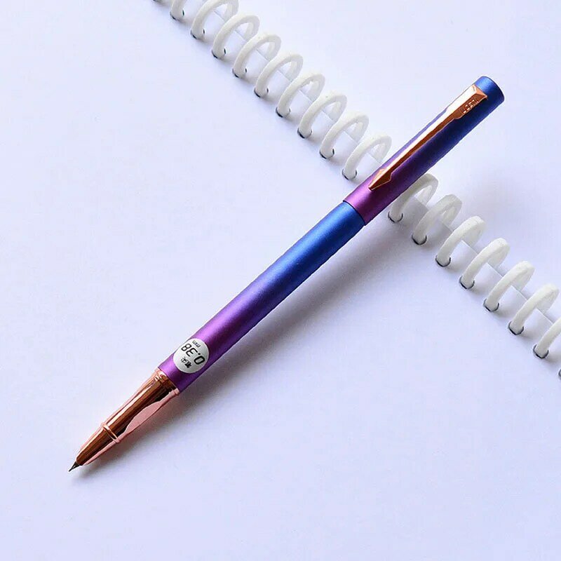 Fountain Pen high quality metal Ink Pen EF Nib Converter Filler colored Business Stationery Office School Supplies Gifts For Wri
