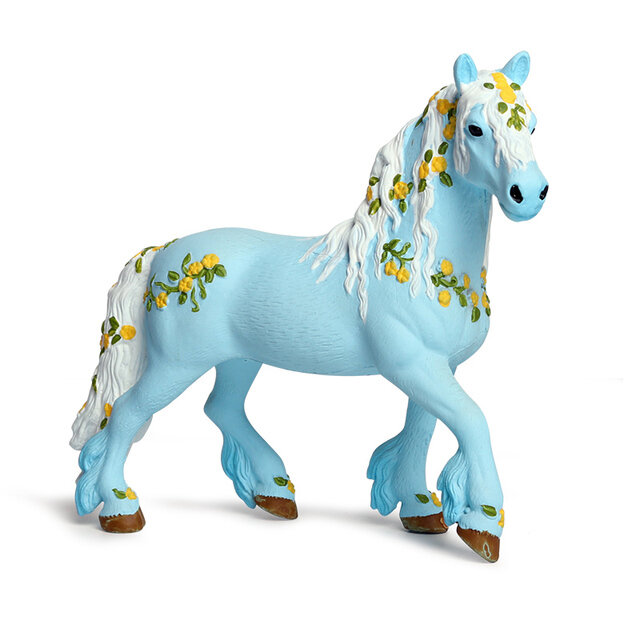 Figuras de caballo coleccionables para niños, juguetes de simulación de colores surtidos, modelo de caballo, estatuilla de acción, juguetes educativos de PVC, regalo nuevo