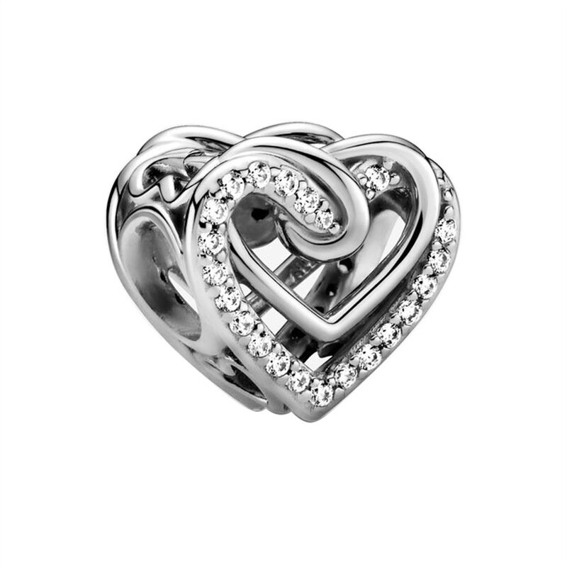 2021 Hot New 925 silver Charm Beads Little Cute Elephant Dangle Charm Fit Original Pandora Bracelet Silver 925 Jewelry