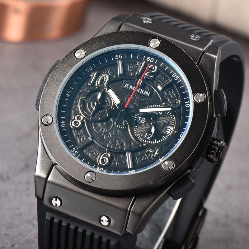 Neue Klassische Original Marke Uhren Für Herren Luxus Multifunktions Top Automatische Datum Uhr Sport Chronograph Quarz AAA Uhren