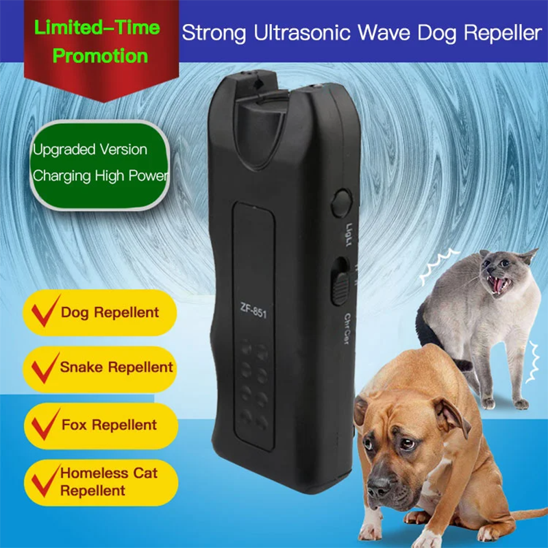 4 pces pet cão repeller anti barking parar dispositivo de treinamento casca treinador led ultra sônico anti latido ultra-sônico