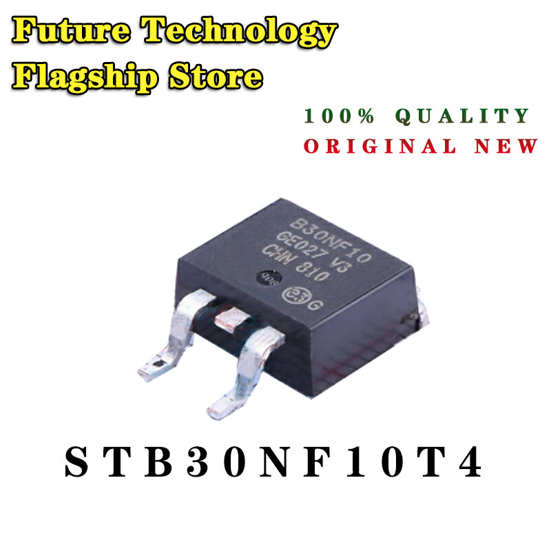 10 шт./лот STB30NF10T4 TO263 Logo B30NF10 транзисторы IC новая Оригинальная фотография