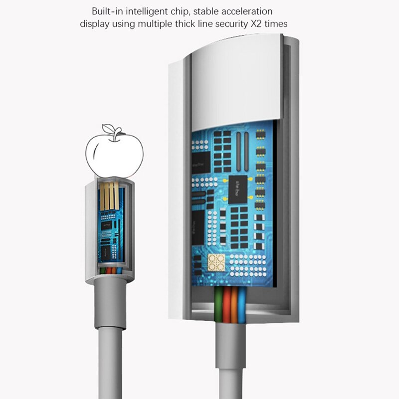 Pembaca Kartu SD & Adaptor Kabel Micro-sd Ke 8-Pin untuk Iphone X 8 7 6 6S Plus Ipad