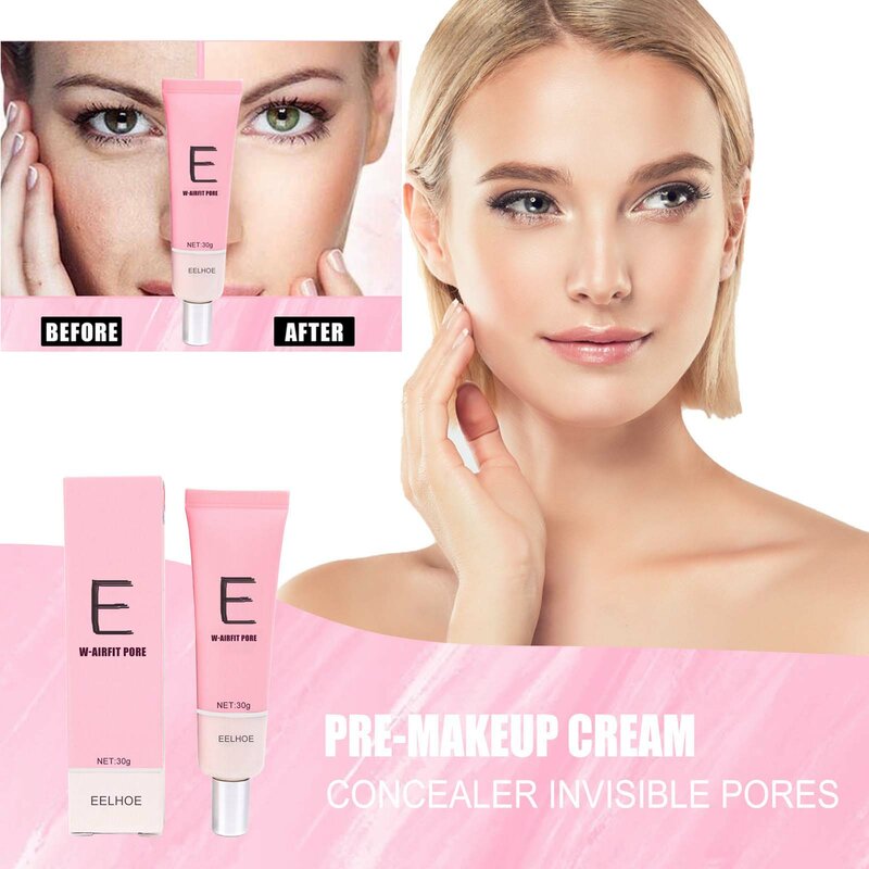 Makeup Base Face Primer Cream Matte Face Shrink Pore  Base Foundation Smooth Skin Brighten Invisible Pores Concealer Korea