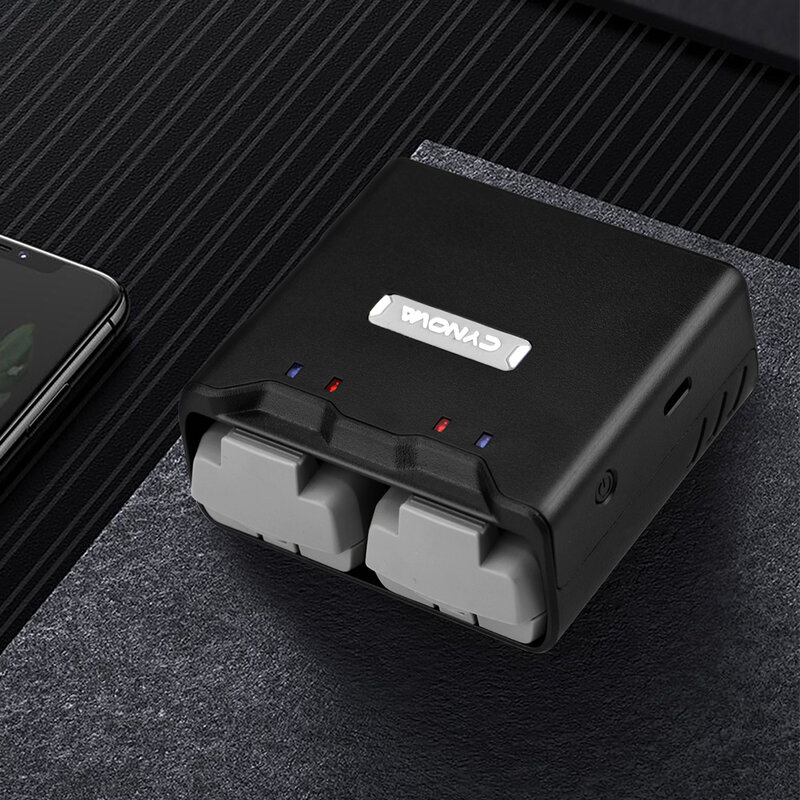CYNOVA-concentrador de carga para Dron, cargador de batería de carga rápida para DJI Mavic Mini/Mini 2/Mini SE, cargador bidireccional, accesorios