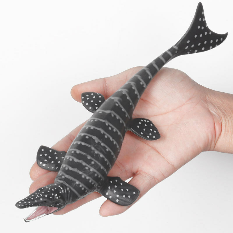 ثابت الصلبة البحرية الحيوان الجوراسي لعبة على شكل ديناصور موساور ديناصور نموذج بك عمل الشكل الديكور للحزب الاطفال اللعب الهدايا