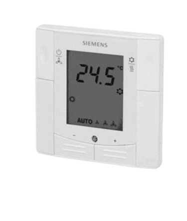Siemens – Thermostat de salle à montage encastré RDF310.2/MM, pour 2 tuyaux, bobines de ventilateur, neuf et Original