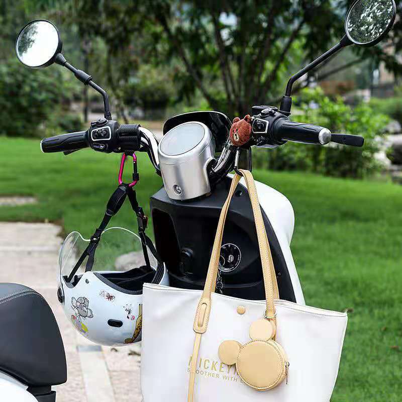 1 pçs multifuncional gancho para bicicletas motocicletas do veículo elétrico scooters carrinhos de bebê gancho universal ganchos