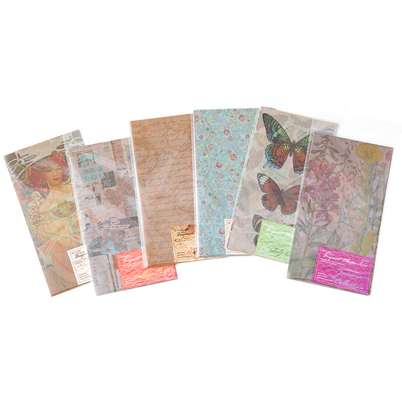 Mr.paper 6 stili 20 pz/borsa materiale Vintage pacchetto di carta letterario fai da te conto mano Collage sfondo decorativo cartoncino