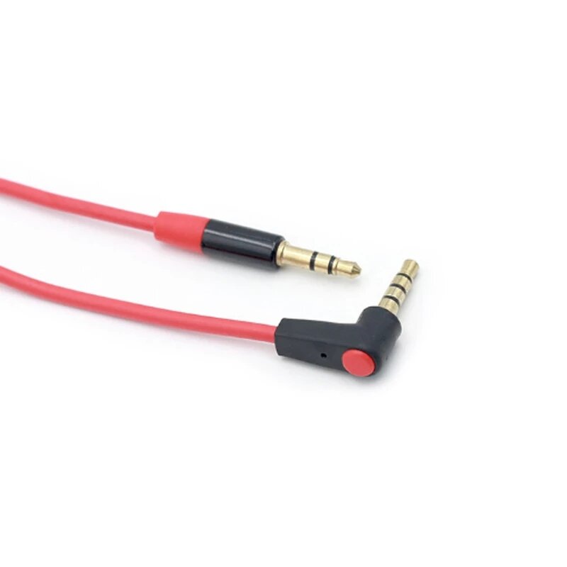Cable de extensión de Audio auxiliar para coche, conector macho a macho, 10-100 piezas, 3,5mm