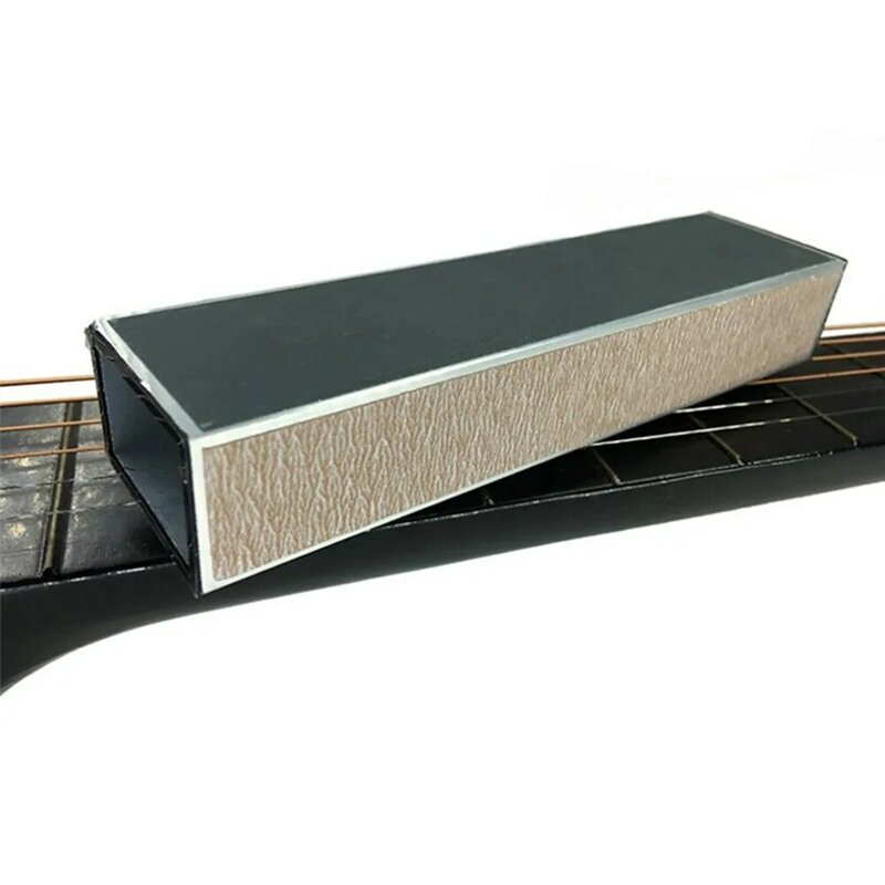 기타 핑거 보드 Luthier 도구 프렛 레벨링 빔 파일 베이스 샌딩 레벨러 베개 스트링 스프레더 알루미늄 사포 DIY, 색상 화이트/레드/블랙