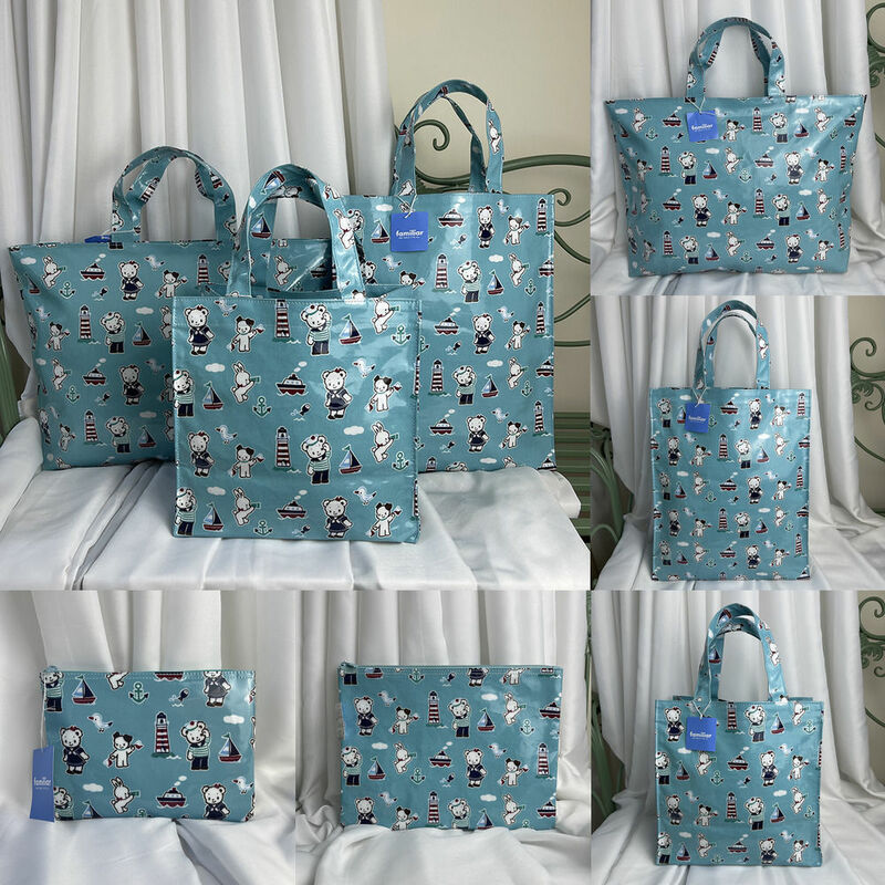 Многоразовая женская сумка-шоппер, водонепроницаемый Пляжный саквояж с принтом, модный вместительный экологичный мешок на плечо из ПВХ