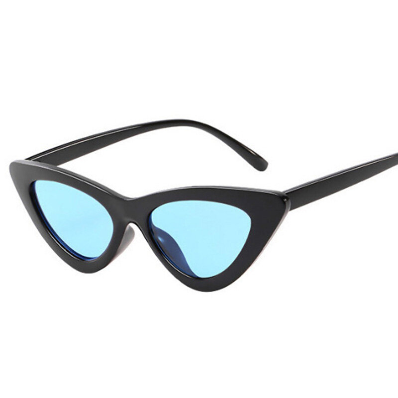 ヴィンテージファッションキャッ女性サングラス男性眼鏡三角サングラスoculos feminino UV400眼鏡