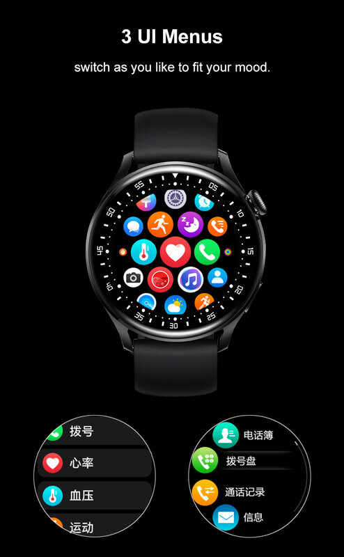 CZJW – montre connectée JW3p pour hommes, étanche, avec moniteur d'activité physique, horloge, pour téléphone HUAWEI et xiaomi, nouveau, 2022