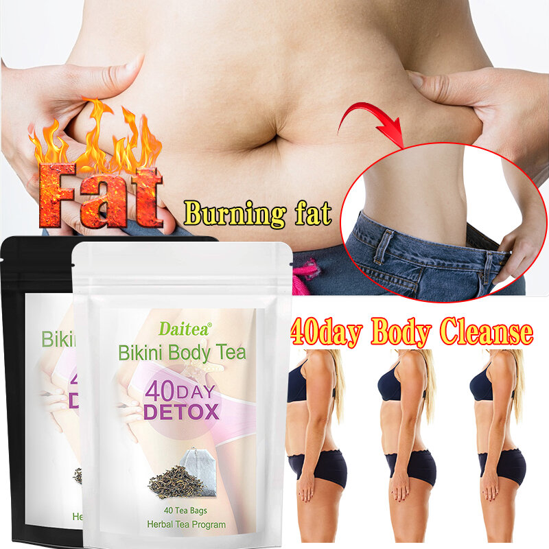 10/20/30/40Days Detox Slimming Detox Tea Afraid of Getting Fat, Please Drink Detox Tea Lose Weight Fast Fat Burner Fast Machine