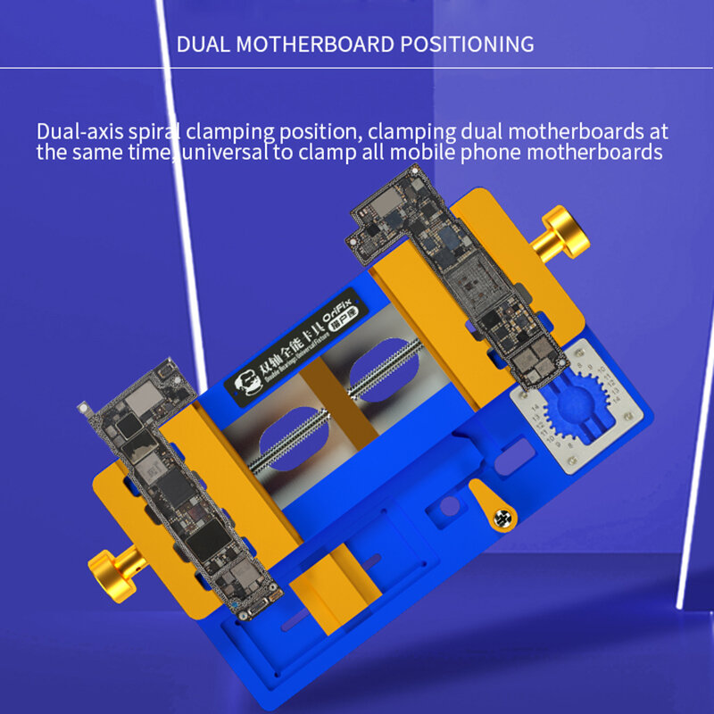 Monteur Orifix Armatuur 3 In1 Dubbele Afstraffingen Universele Armatuur Voor Moederbord Chip Dot Projector Reparatie Nauwkeurige Positionering