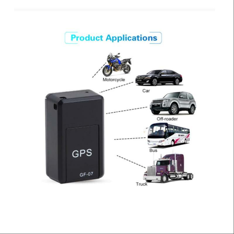 2022 المغناطيسي GF07 لتحديد المواقع أداة تتبع GSM صغيرة في الوقت الحقيقي تتبع محدد لتحديد المواقع سيارة دراجة نارية التحكم عن بعد تتبع مراقب