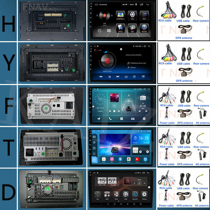Autoradio 9 ", Android 13, GPS, écran stéréo, pour voiture GMC Yukon 3 GMT 900, Chevrolet Tahoe 3 III GMT900 (2007 – 2014)