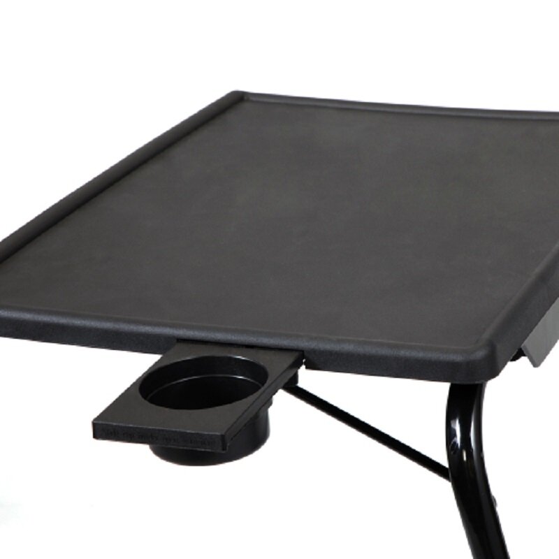 Tavolo per Computer portatile tavolo da ufficio pieghevole TV tavolo da pranzo scrivania angolo di regolazione mobili portabicchieri nero