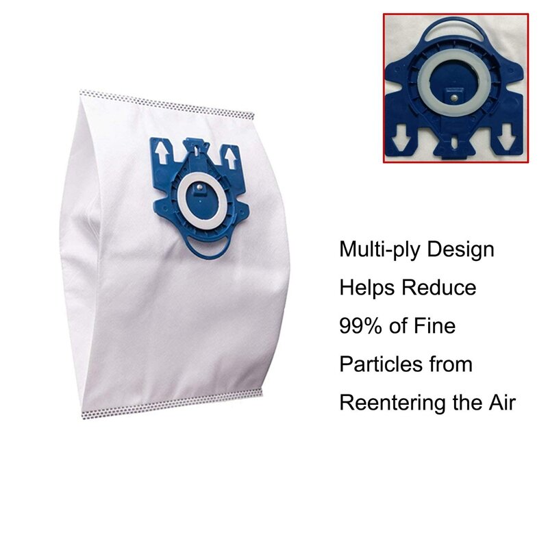 Bolsa de polvo de 30 piezas para Miele GN AirClean 3D, bolsas de polvo de eficiencia, reemplaza a Miele GN, pieza de bolsa de polvo para aspiradora