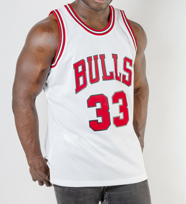 Camisetas de baloncesto americanas para hombre, ropa #33, pantalones de pelota de Chicago Bulls de talla europea, Tops geniales 2XL