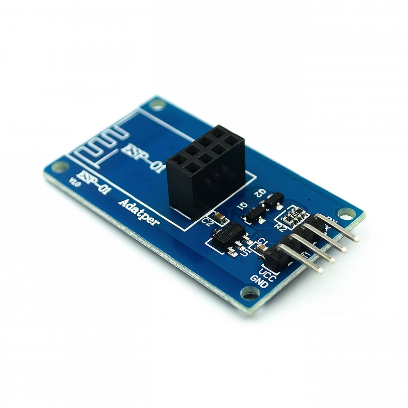 Module adaptateur sans fil WiFi compatibles pour arduino, ESP8266 ESP-01, 3,3 V 5V Esp01 breakout PCB