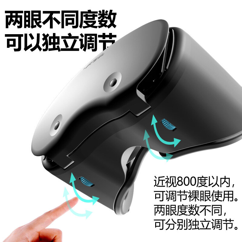 Children Adult Vrgprox7 New VR Glasses Mobile Phone Special Virtual Reality 3D Glasses Metauniverse with A Gift