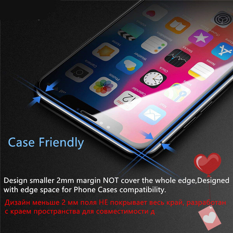 Cristal templado 6 en 1 para Xiaomi Redmi A1, Protector de pantalla para Redmi A1 2022
